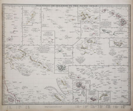 Polynesia or Islands in the Pacific Ocean