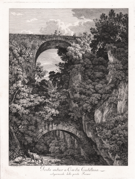Ponte Antico a Civita Castellana - volgarmente detto ponte Terano