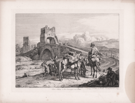 Ponte Salara in der Campagna von Rom