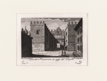Porta Flaminia in oggi del Popolo