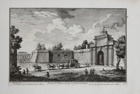 Porta S. Pancrazio olim Janiculensis
