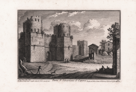 Porta S. Sebastiano ol(im) Capena