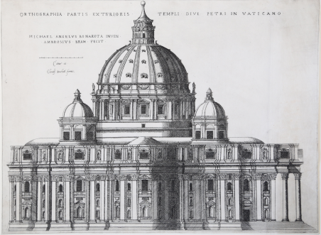Prospetto esterno di San Pietro