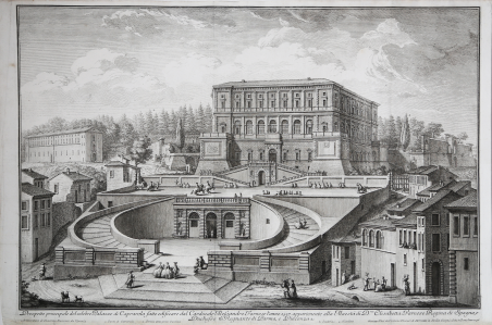 Prospetto principale del Celebre Palazzo di Caprarola fatto edificare dal …