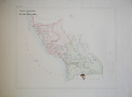 Province Ecclesiastiche di Lima nel PerÃ¹ e Characas nella Bolivia