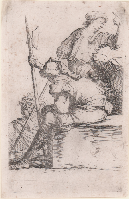 Quattro sodati a riposo