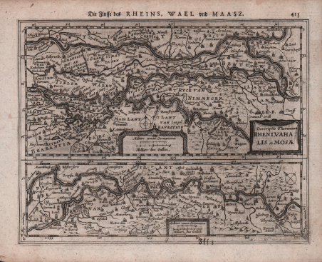 Rheni, Vahalis et Mosae