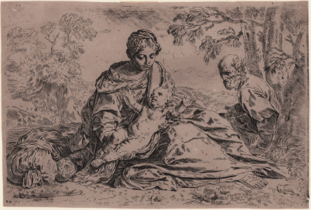 Riposo dalla fuga in Egitto