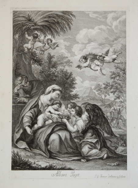 Riposo dalla fuga in Egitto