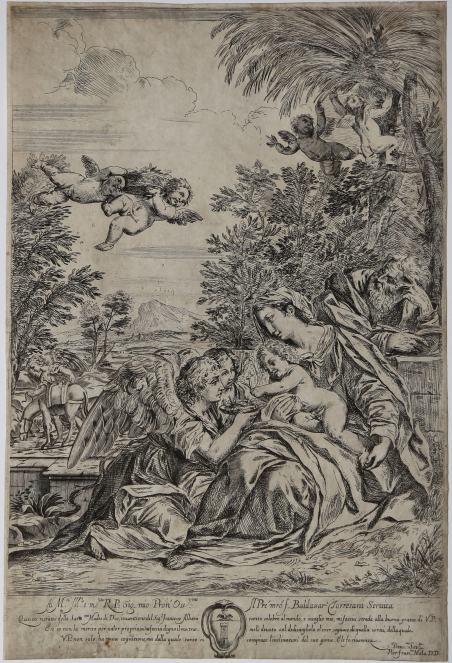 Riposo durante la fuga in Egitto