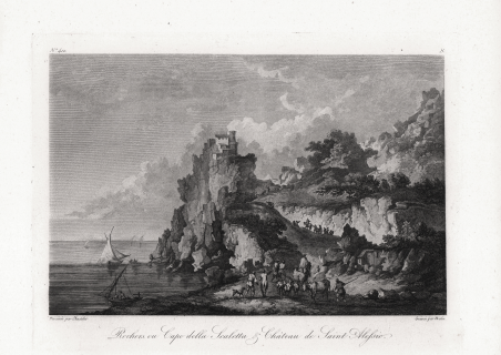 Rochers ou Capo della Scaletta & Chateau de Saint Alessio