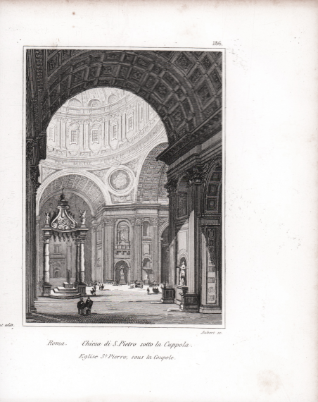 Roma. Chiesa di S. Pietro sotto la Cuppola.