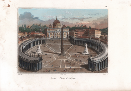 Roma. Piazza di S. Pietro