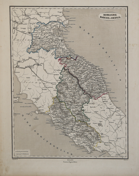 Romagne, Marche e Ombria