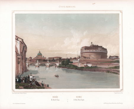 Rome - Le Fort St. Ange / Roma - Il …