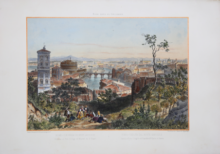 Rome - Vue prise du Mont Janicule. / Roma - …