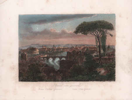 Rome vue generale / Roma veduta generale / Roma vista …