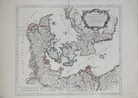 Royaume de Danemarck qui comprend le Nort - Jutland…