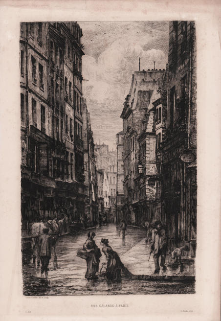 Rue Galande à Paris