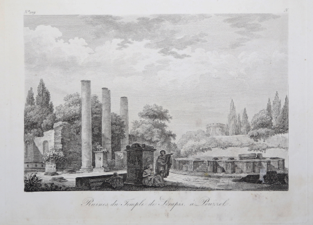 Ruines du Temple de Sérapis, à Pouzzol