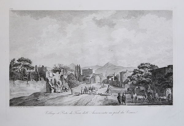 Village et Porte de Torre dell’Annonziata au pied du Vesuve