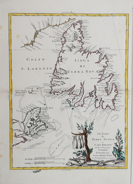 Le Isole di Terra Nuova e Capo Breton