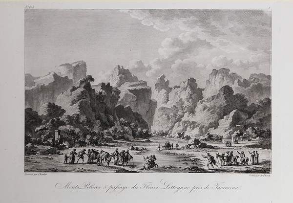 Monts Pelores & passage du Fleuve Lettoyano prés de Taormina