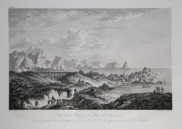 Vue de la Ville & du Port de Termini & …