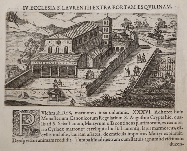 Ecclesia S. Laurentii extra portam Esquilinam