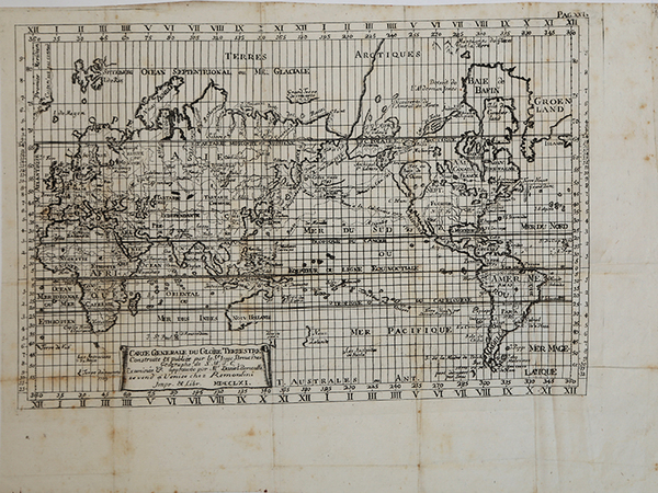 Carte generale du globe terrestre construite & publiee par le …