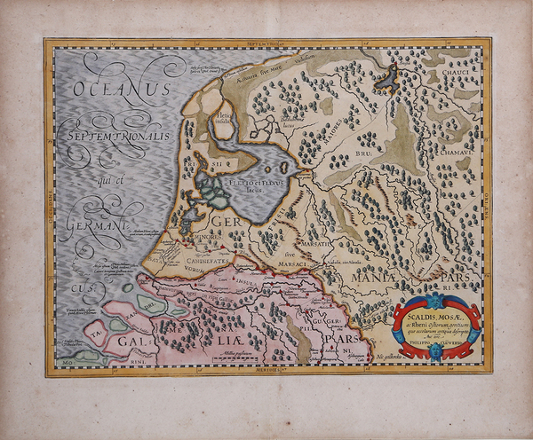 Scaldis, Mosae, ac Rheni ostiorum,.