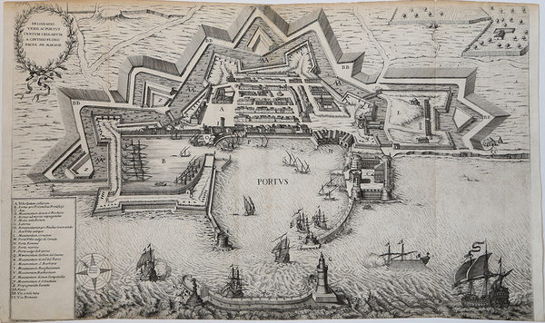 Delineatio Urbis ac Portus Centum Cellarum a Cinthio Floro facta …