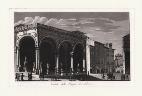 Veduta della Loggia dei Lanzi