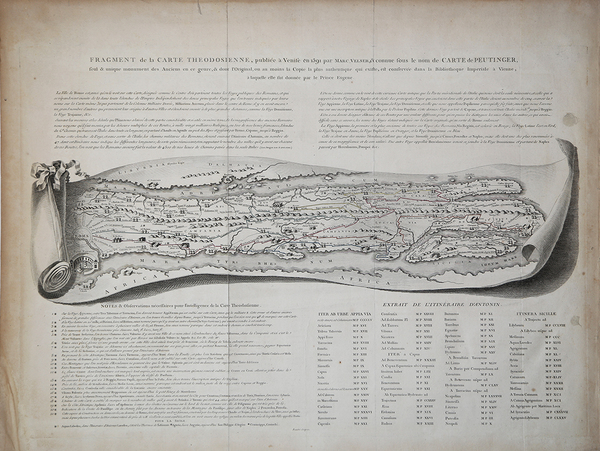Fragmente de la Carte Theodosienne