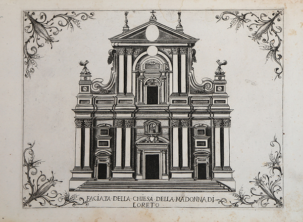 Faciata della Chiesa della Madonna di Loreto