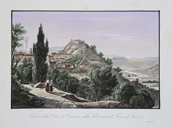 Veduta della Città di Caiazzo nella Provincia di Terra di …