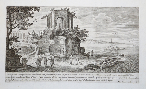 L. occidua facciat d'un Tempio anticho…
