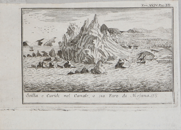 Scillae Caridi nel Canale, o sia Faro di messina