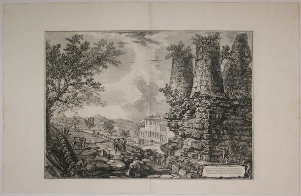 Sepolcro detto falsamente degli Orazi, e Curiazj. Rimane su la …