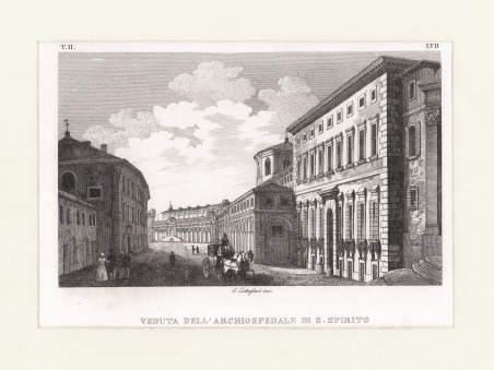 Veduta dell'Archiospedale di S. Spirito