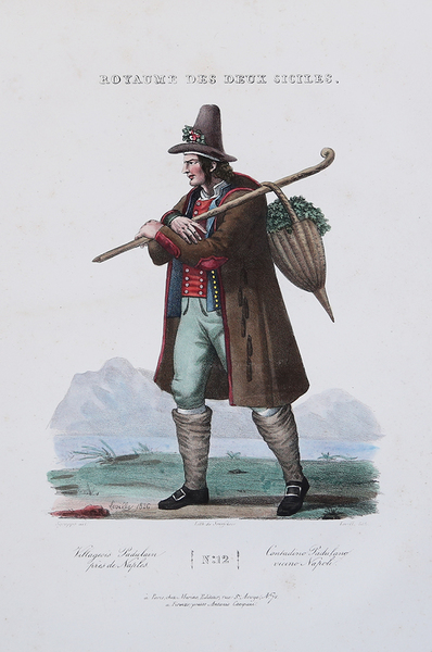 Contadino Padulano vicino Napoli