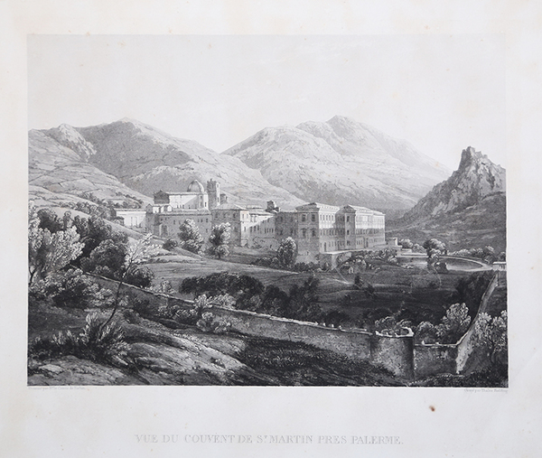 Vue du convent de St. Martin pres Palerme