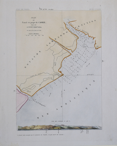 Plan du Fanal en projet de Caorle