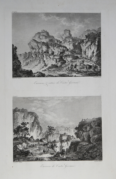 Environs & entreé de Castro Giovanni/ Environs de Castro Giovanni