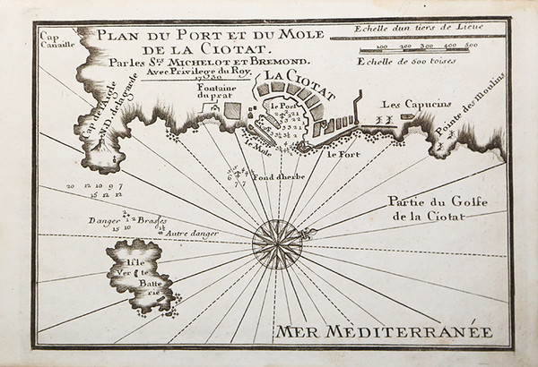 Plan du Port et du Mole de la Ciotat