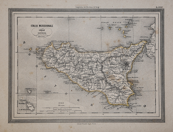 Italia Meridionale isole di Sicilia e adiacenti