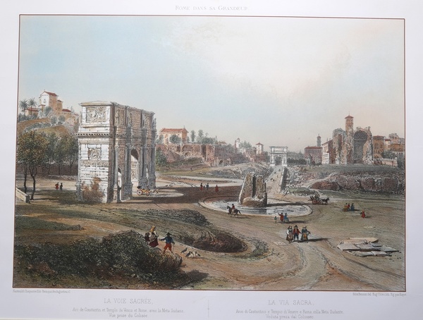 La Via Sacra, Arco di Costantino e Tempio di Venere …