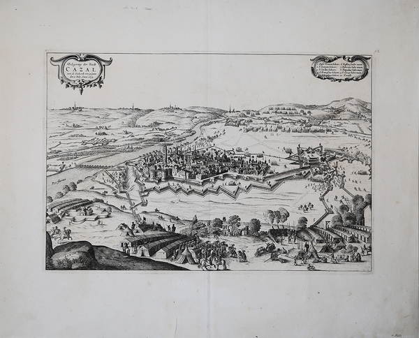 Belgering der Stadt Cazal…