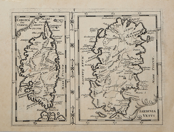 Corsica seu Cyrnus/ Sardinia Vetus