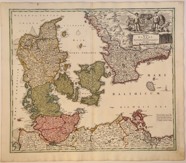 Regni Daniae in quo sund Ducatus Holsatia et Slesvicum Insulae, …